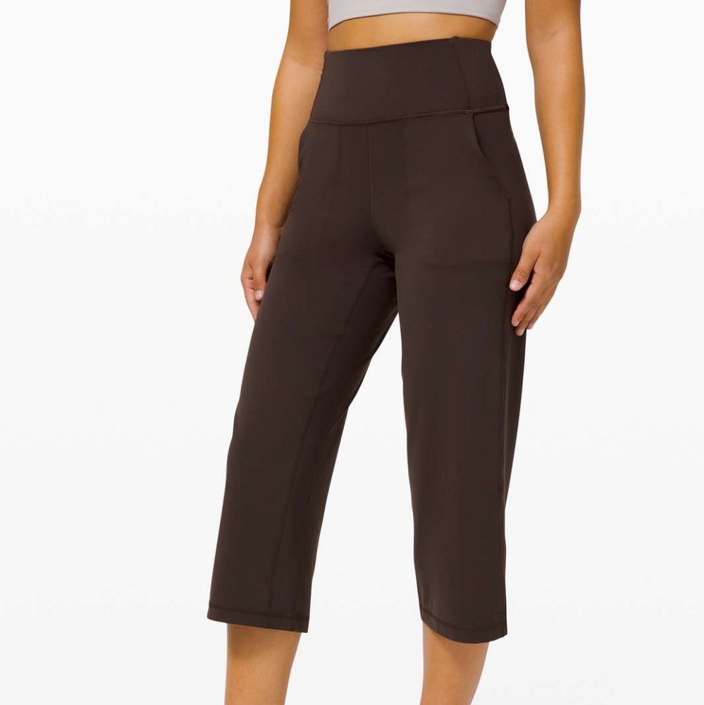 Lululemon Align Wide Leg Crop 23 Size 8